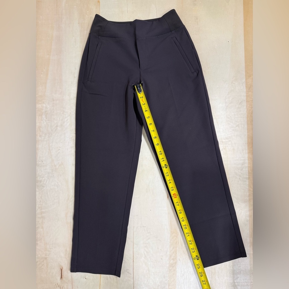 Athleta Black Endless High Rise Pant Sz 0 - Picture 6 of 7